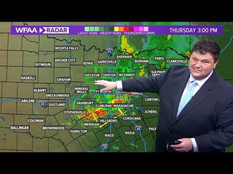 DFW weather: Tracking severe weather on Thursday