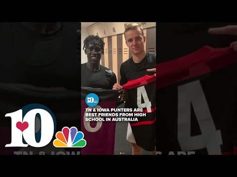 Two high school best friend punters from Australia will play against each other at Citrus Bowl