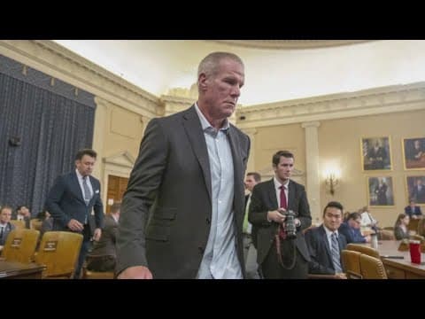 Brett Favre announces Parkinson's disease diagnosis