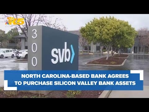 North Carolina-based bank agrees to buy parts of Silicon Valley Bank