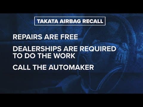 Hundreds of thousands of Houston-area cars still have recalled explosive Takata airbags