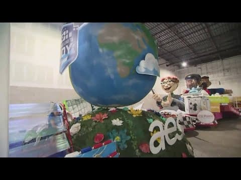Behind the scenes look at preparations for AES 500 Festival Parade