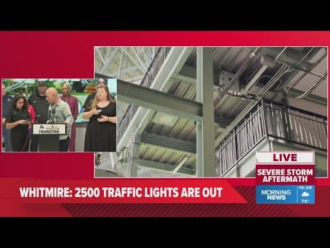 Judge Lina Hidalgo and Mayor John Whitmire exchange words during Friday's press conference