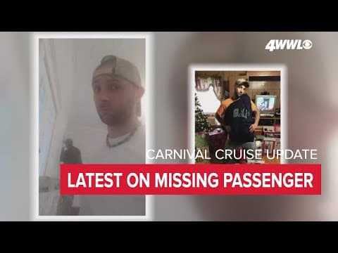 Search on for Carnival Cruise passenger out of New Orleans