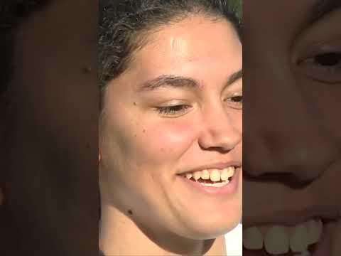 Puget Sound's Lily Godwin becomes first woman to record solo tackle in NCAA football game #shorts