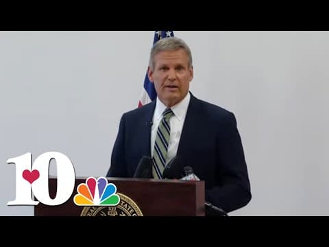 Gov. Bill Lee speaks after special session on public safety ends in anger