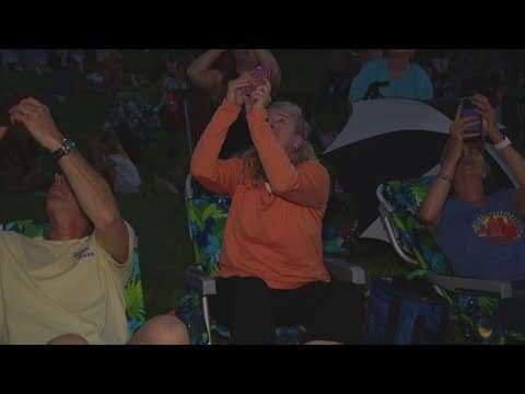 The impact of the total solar eclipse on central Indiana