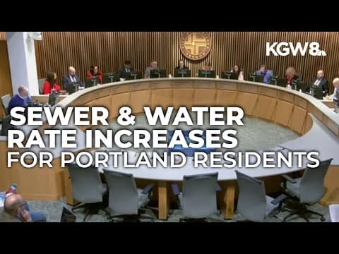 Portland residents to see over 6% rate hikes for water and sewer