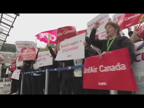 Air Canada reaches deal the flight attendants