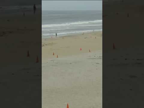 A sand replenishment project to combat erosion in Encinitas and Solana Beach is complete