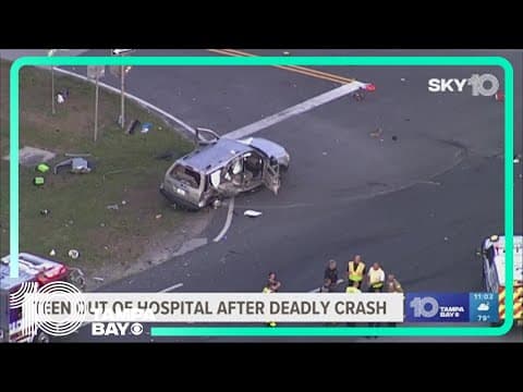 Teen out of hospital after deadly crash in Polk County