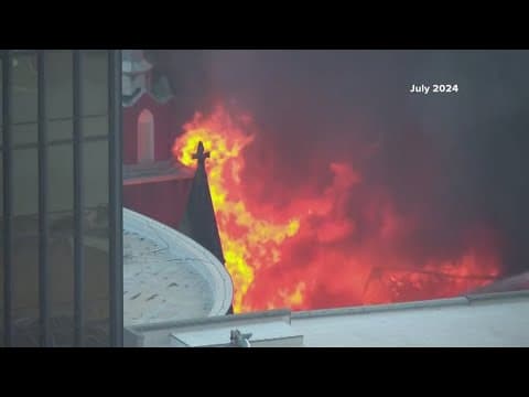 1 year after destructive fire, First Baptist Dallas says it needs insurance money to rebuild