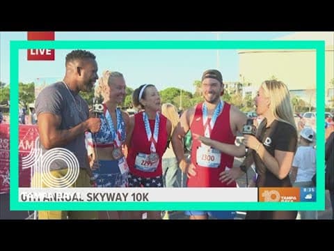 Family reflects on Skyway 10K after race