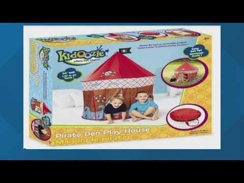 'Kidoozie' playhouses recalled for fire hazard