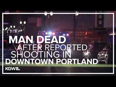 Police investigating homicide after reported shooting in downtown Portland