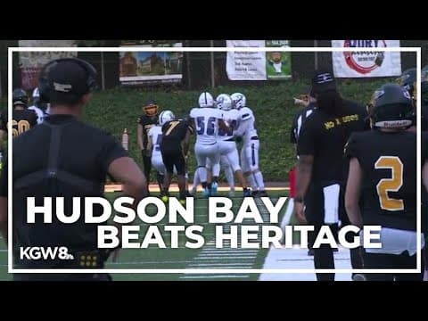 Hudson Bay takes down Heritage | Friday Night Football