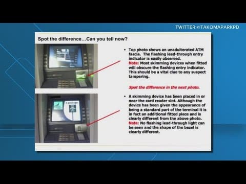 Police issue warning after skimming device was located in Takoma Park