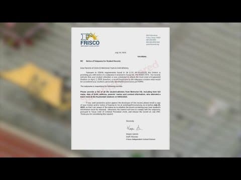 Frisco ISD to release information related to fatal track meet stabbing