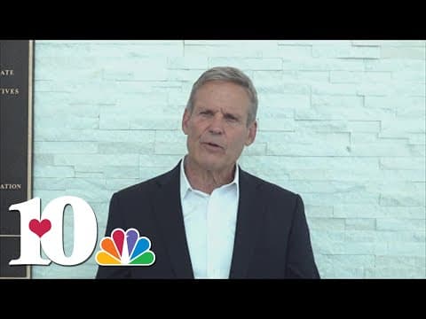 Gov. Bill Lee speaks on public safety special session set for August