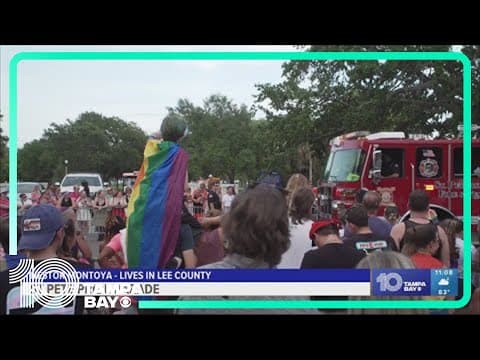 Thousands of people come out to 2023 St. Pete Pride Parade