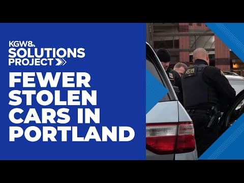 Unlikely partnerships help tackle stolen cars across the Portland metro area