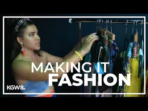 Designer shows off debut collection for Portland Fashion Week