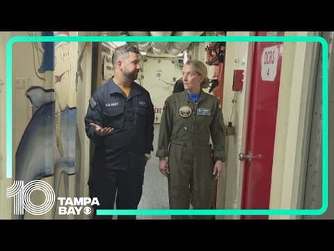 A day with the senior medical officer aboard the world's largest Naval aircraft carrier