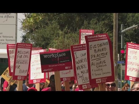 Nurses push for first contract with University Medical Center in New Orleans