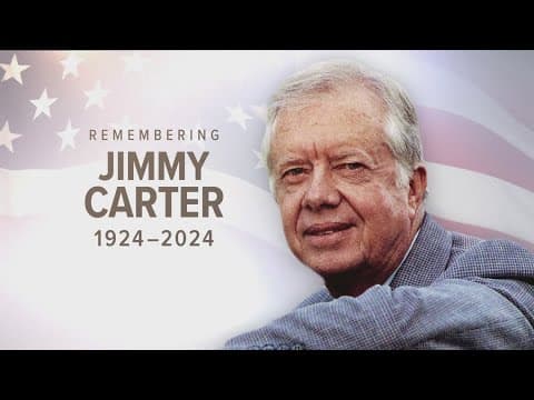 President Joe Biden mourns Jimmy Carter's death, sets date for state funeral to honor him