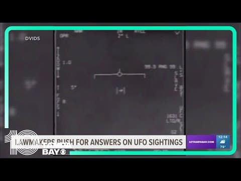 Group of House lawmakers call for government transparency on UFOs