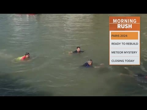 Paris city leaders working to address river Seine water quality concerns ahead of Olympics