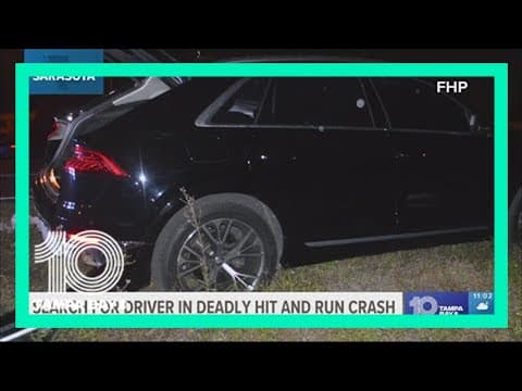 Troopers continue search for driver involved in deadly Sarasota hit-and-run