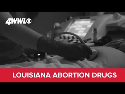Louisiana's classifies abortion pills mifepristone and misoprostol as dangerous