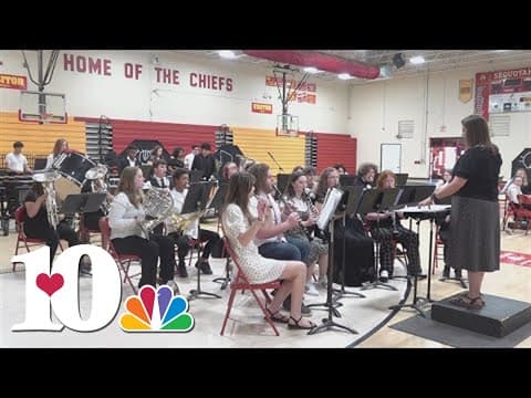 Sequoyah High School band performs after turmoil