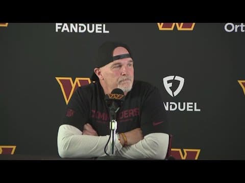 NOW: Dan Quinn Speaks Ahead of Commanders Practice