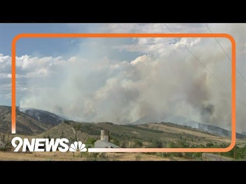 Stone Canyon Fire burning near Lyons now 20% contained