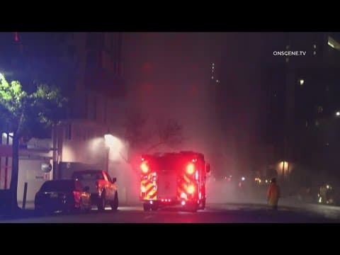 Police searching for hit-and-run driver who knocked off fire hydrant in Little Italy