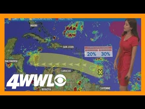 Tuesday AM Tropical Update: Invest 92 has a high chance to develop