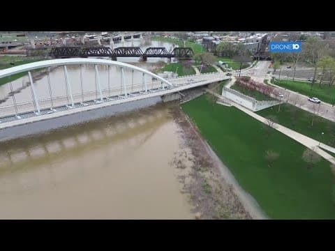 Flood risk heightened around central Ohio as heavy rain continues