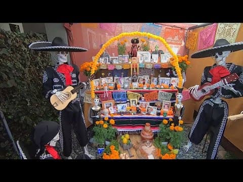 San Diego couple known for elaborate ofrenda continues annual tradition