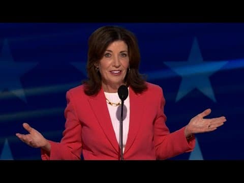 New York Gov. Kathy Hochul full speech at 2024 DNC (Aug. 19, 2024)
