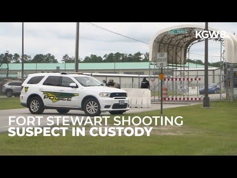 Suspect in custody after shooting 5 soldiers at Fort Stewart in Georgia