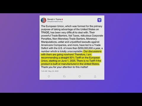 President Trump takes aim at Apple in trade war