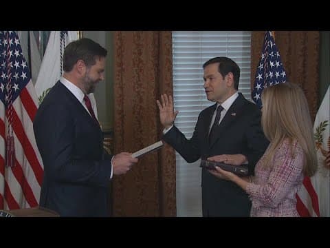 Marco Rubio sworn in as Secretary of State