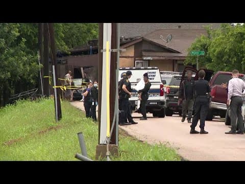 Man shoots woman to death, takes off with their 2-year-old child before turning gun on himself, HPD