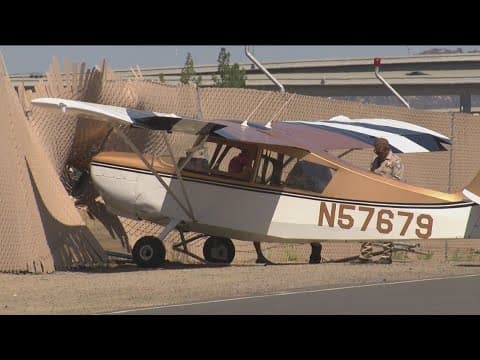 Small plane crashes in El Cajon with no injuries
