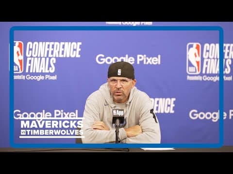 Jason Kidd | Mavs vs. Timberwolves Game 2 pregame press conference