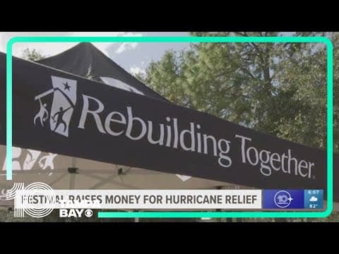 Festival in Tampa raises money for hurricane relief
