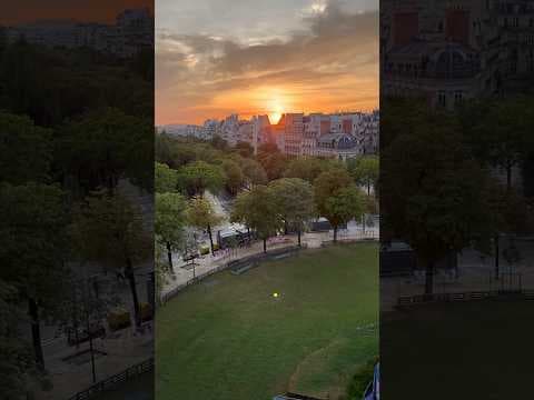 Sunsets on Paris on Day 1 of Summer Olympics