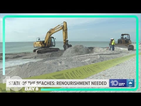 Beach renourishment concerns highlighted in 'State of the Beaches'